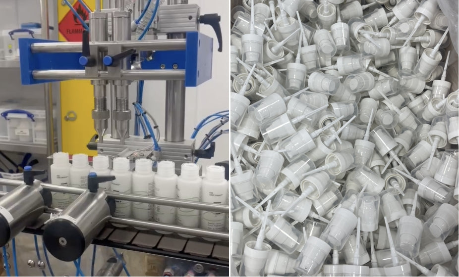 making our NAD+ serum 