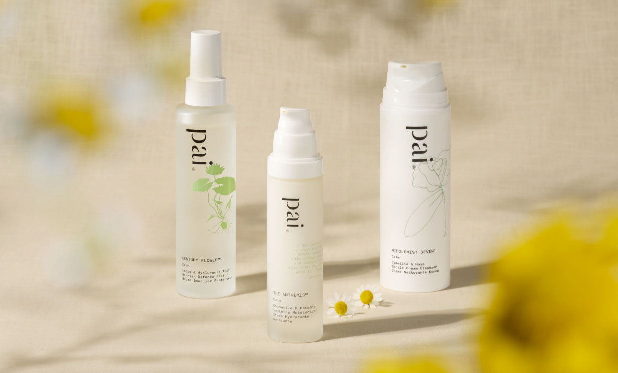  Calming skincare